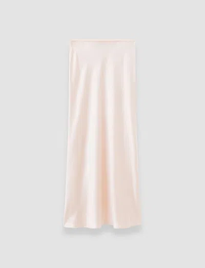 JOSEPH ISAAK LONG SILK SATIN SKIRT