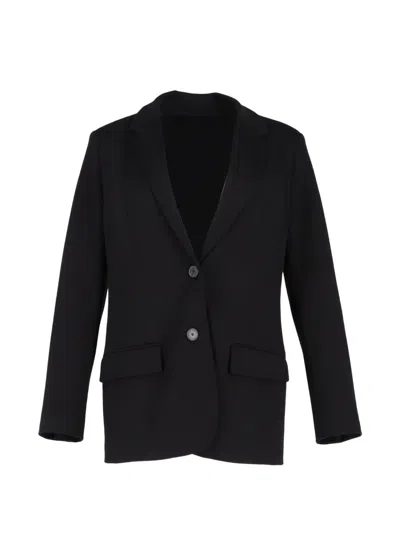 Pre-owned Joseph Jackie Tailored Blazer In Black