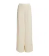 Joseph Jacquard Pleated Mawn Trousers In Neutral