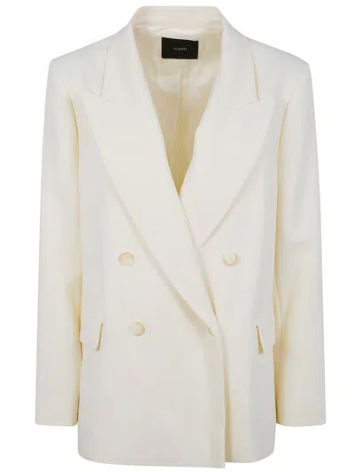 Joseph Jaden Tailored Jacket Double Breasted Buttons In Neutral