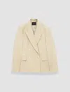 Joseph Jaden Double-breasted Blazer In Safari