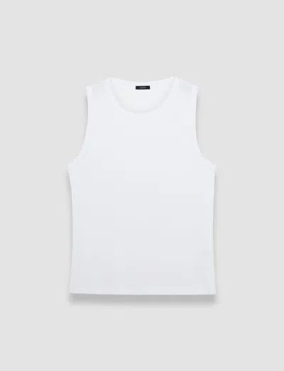 JOSEPH JERSEY RIB TANK TOP