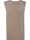 Joseph Bley Blouse Crepe De Soie In Brown