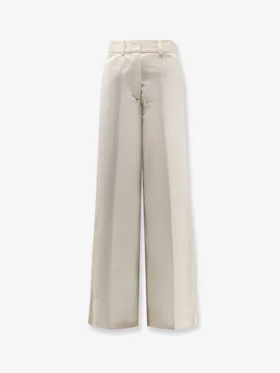 Joseph Jnane Cotton And Linen Trousers In White