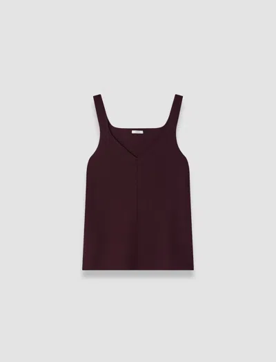 Joseph Joann Compact Milano Tank Top In Purple