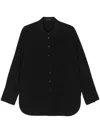 Joseph Joe Crepe-de-chine Shirt In Black