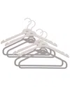 Joseph Joseph 4 Pack Orderly Long Garment Hangers In Sand