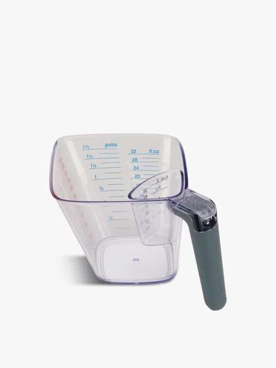 Joseph Joseph Align 2-piece Easy-read Measuring Jug Set In Grey