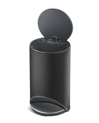 Joseph Joseph Arc 2.5-gallon Pedal Trash Can In Black
