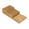 Joseph Joseph Bamboo 2-tier Drawer Organizer In Nude