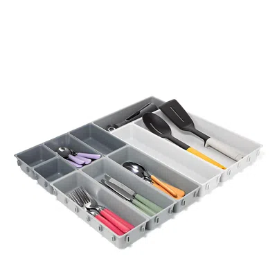 Joseph Joseph Blox 10-piece Drawer Organizer Set In Gray