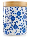 Joseph Joseph Certified International Chelsea Collection Indigo Poppy Canister In Wood