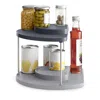 Joseph Joseph Cupboardstore 2 Tier Rotating Organizer In Gray