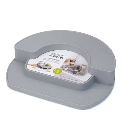 Joseph Joseph Cupboardstore Rotating Organizer In Gray
