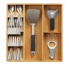 Joseph Joseph Drawerstore Bamboo Cutlery, Utensil & Gadget Organizer In Light Brown