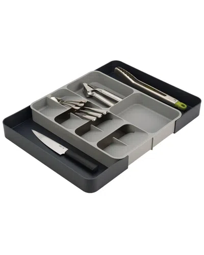 Joseph Joseph Drawerstore Expanding Cutlery/utensil/gadget Organizer In Black