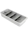 Joseph Joseph Drawerstore Large Tiered Cutlery Organizer In White