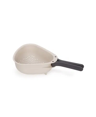 Joseph Joseph Droplet Compact Colander With Folding Handles In Neutral