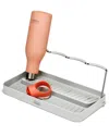 Joseph Joseph Drysmart Folding Water Bottle Drying Rack In Gray