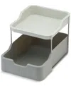 Joseph Joseph Duo 2-tier Cupboard Organizer With Drawer In Multi