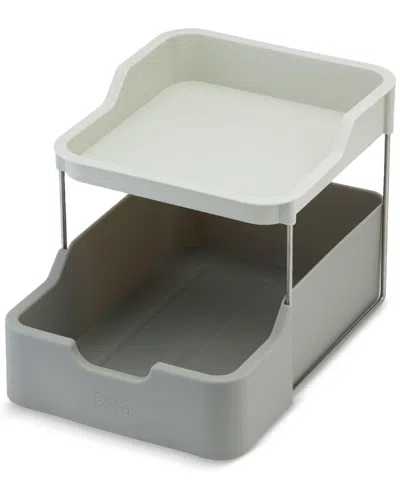 Joseph Joseph Duo 2-tier Cupboard Organizer With Drawer In Multi
