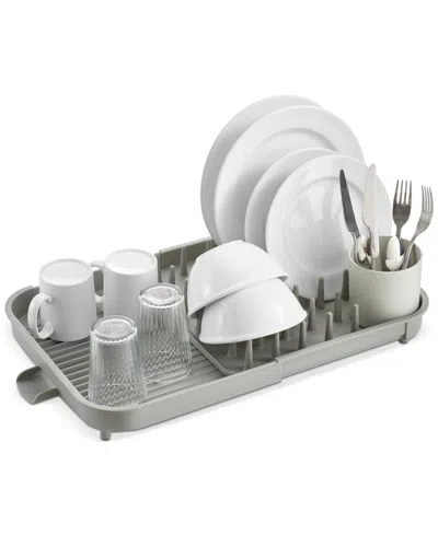 Joseph Joseph Duo Expandable Dish Rack In Grey