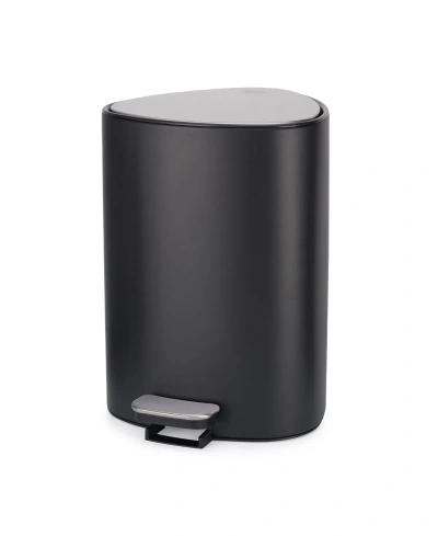 Joseph Joseph Easystore 5-liter Pedal Trash Bin In Black