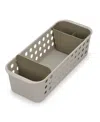 Joseph Joseph Easystore Slim Line Bathroom Storage Basket In Ecru