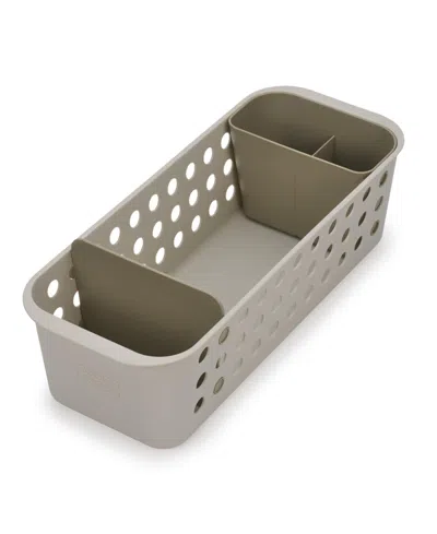 Joseph Joseph Easystore Slim Line Bathroom Storage Basket In Ecru