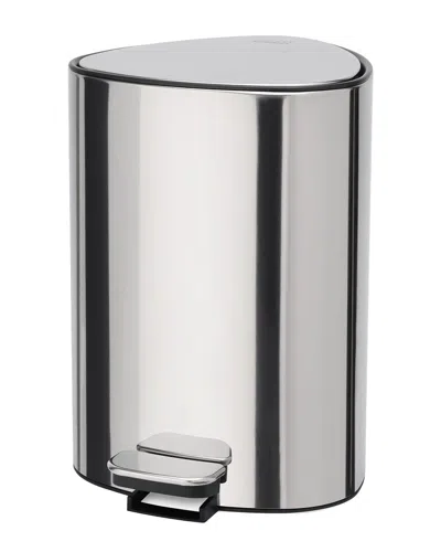 Joseph Joseph Easystore Stainless Steel 5l Pedal Trash Bin In Metallic