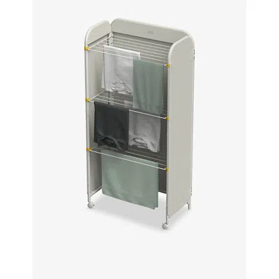 Joseph Joseph Eclipse Steel And Fabric Clothes Airer Ecru In Sand