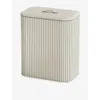 Joseph Joseph Ecru Tota Luxe Laundry Basket 90l In Sand