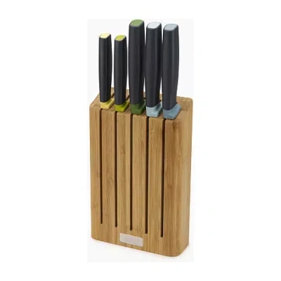 Joseph Joseph Elevate 6-pc. Knife Block Set In Black