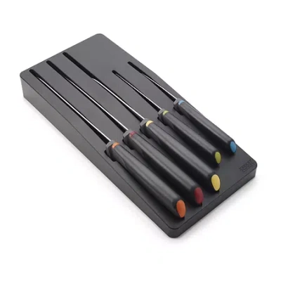 Joseph Joseph Elevate 6-pc. Knife Block Set In Multi