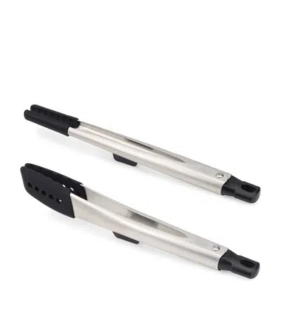Joseph Joseph Elevate Fusion 2-piece Tong Set In Metallic