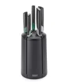 Joseph Joseph Editions Elevate Knives 5-piece Carousel Set In Sage