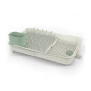 Joseph Joseph Extend - Light Stone/sage Dish Rack In Green
