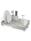 Joseph Joseph Extend Steel Dish Rack In Stone