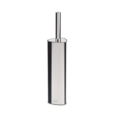 Joseph Joseph Flex 360 Luxe Advanced Toilet Brush With Stainless-steel Finish In Silver
