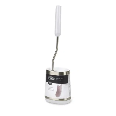 Joseph Joseph Flex Lite Steel Toilet Brush - White