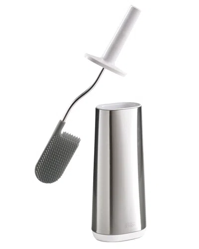Joseph Joseph Flex Steel Toilet Brush In Silver