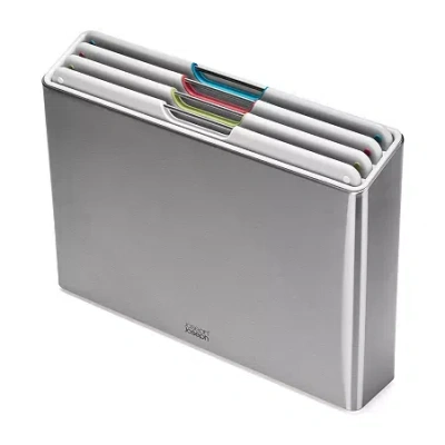 Joseph Joseph Folio 4-pc. Cutting Board Set In Gray