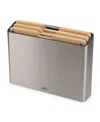 Joseph Joseph Folio Icon Plus 8-piece Knife Chopping Board Set In Gray