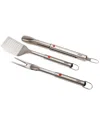 Joseph Joseph Grillout 3-piece Bbq Turner, Tongs And Fork Set