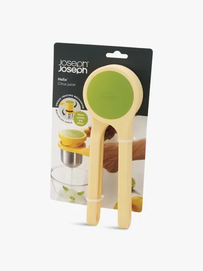 Joseph Joseph Helix Citrus Press In Greenyellow