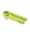 Joseph Joseph Helix Garlic Press In Green