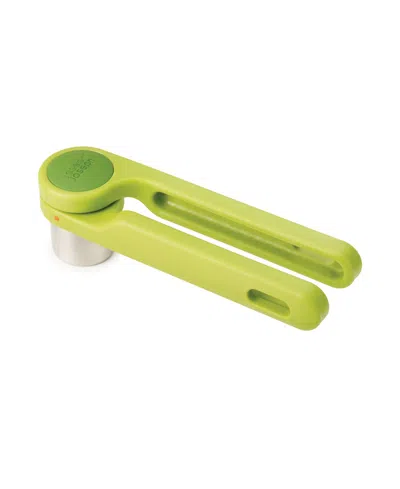 Joseph Joseph Helix Garlic Press In Green
