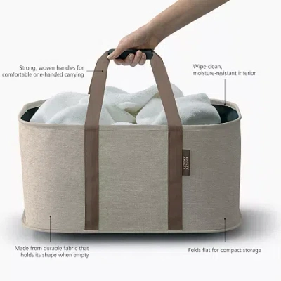 Joseph Joseph Hold All Laundry Basket In Sand