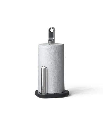 Joseph Joseph Hold Easy-tear 13" Paper Towel Holder In Gray