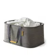 Joseph Joseph Holdall Collapsible Laundry Basket In Grey